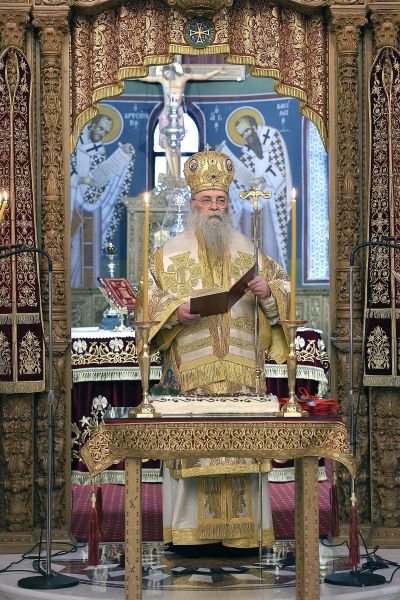 Πρωτοχρονιά στην Ιερά Μητρόπολη Δράμας